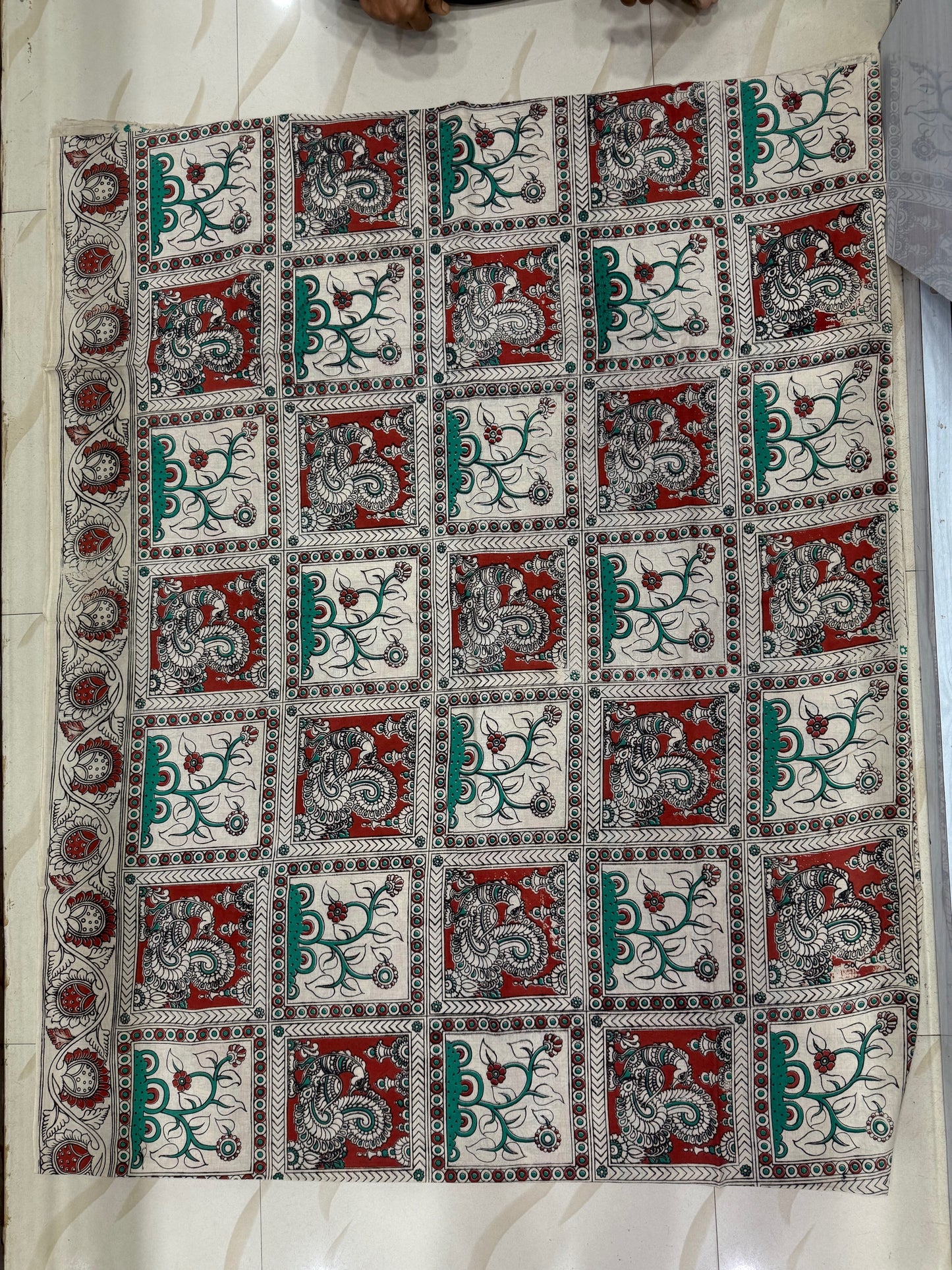 Kalamkari Cotton Handloom Saree