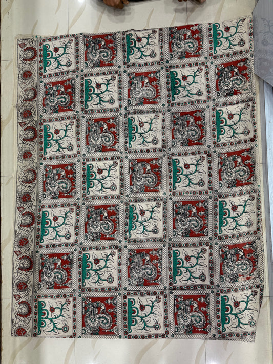 Kalamkari Cotton Handloom Saree