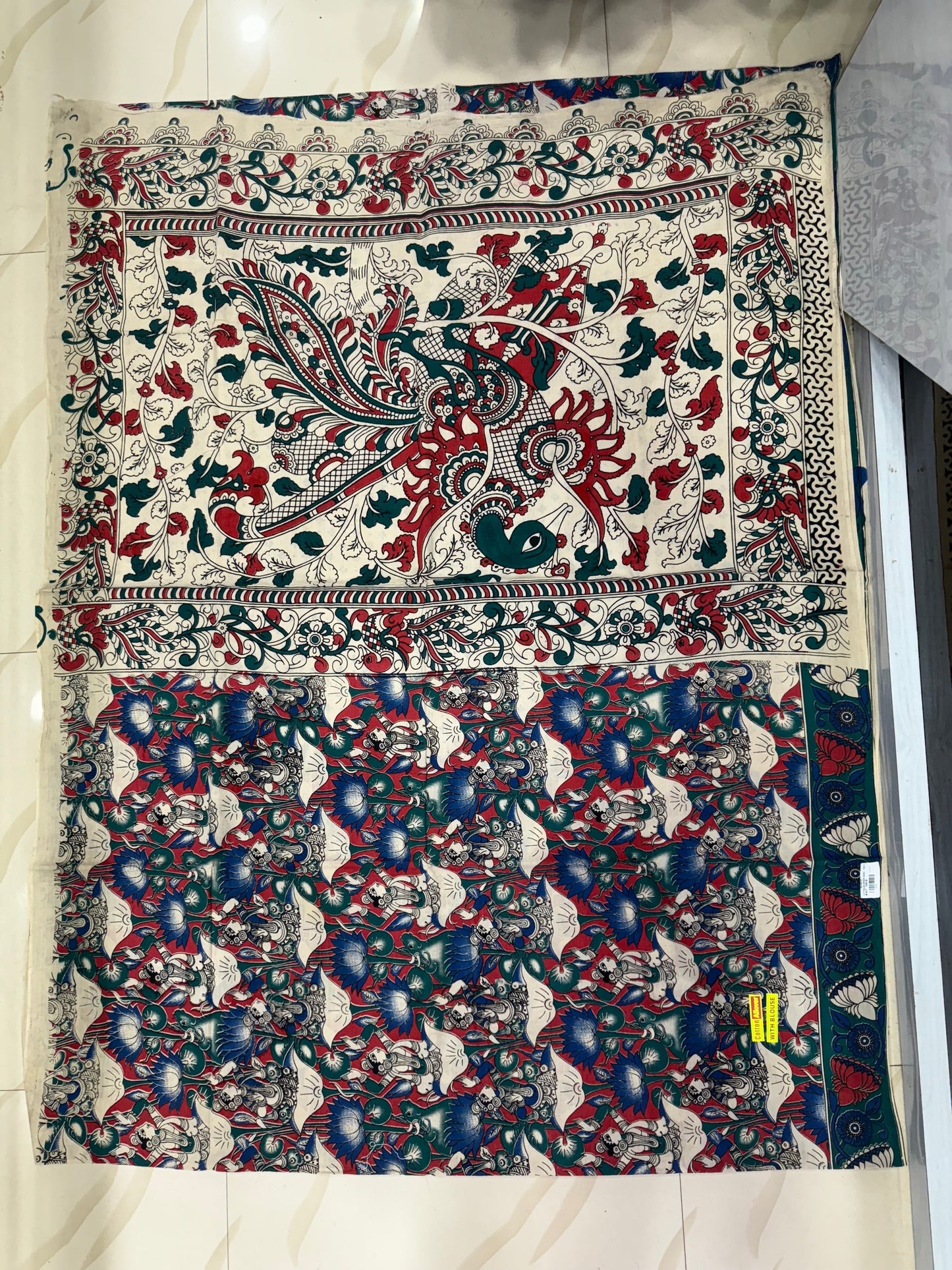 Kalamkari Cotton Handloom Saree