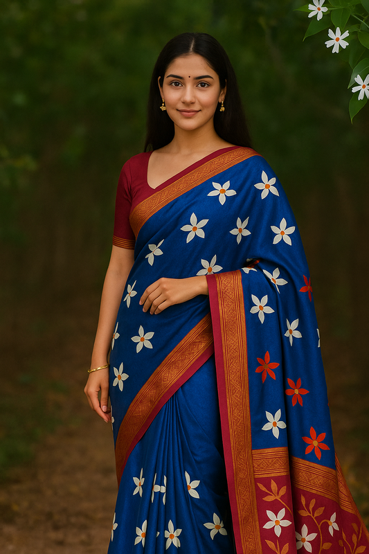 Cotton saree